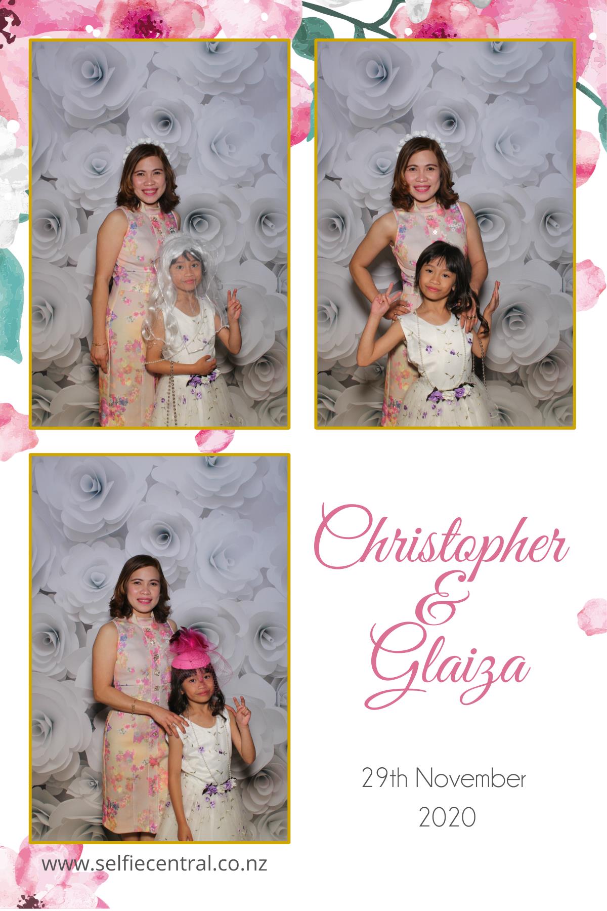 Christopher and Glaiza's Wedding | View more photos from the event at gallery.photobooth.co.nz/u/SelfieCentral/Christopher-and-Glaizas-Wedding